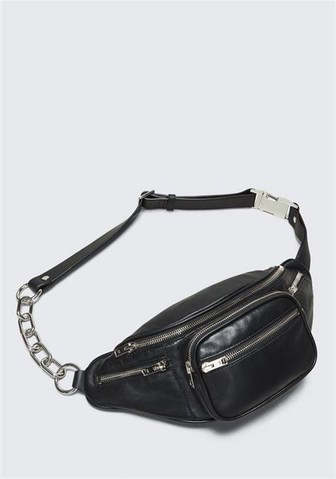 alexander wang fanny pack diamond.